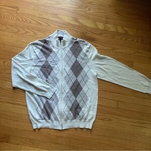 NWOT  Full zip cardigan XL